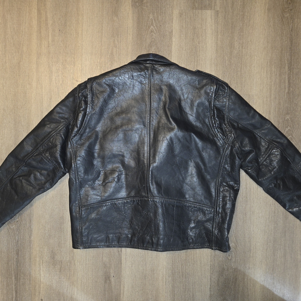 Black Leather Jacket For Men - image 6